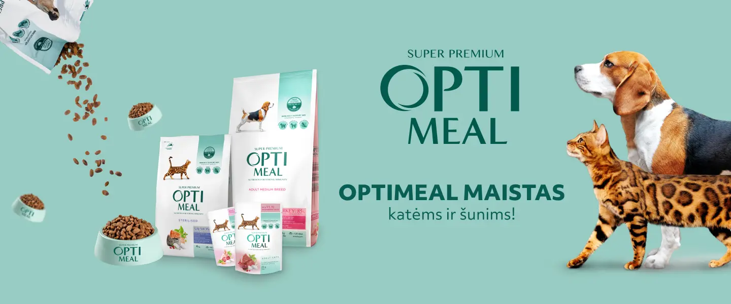 Optimeal maistas gyvūnams