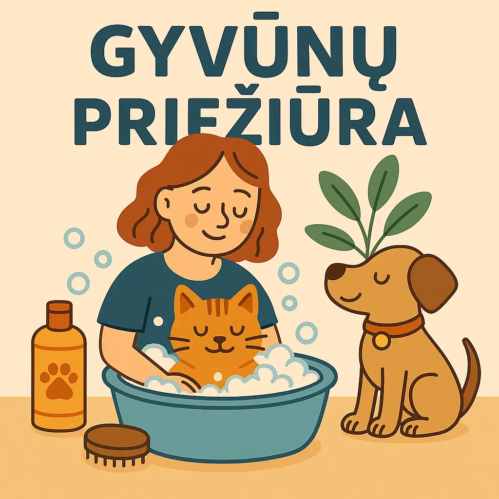 Šunų ir kačių priežiūra