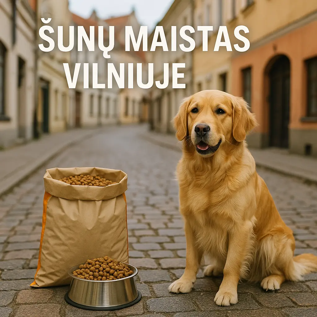 Šunų maistas Vilniuje